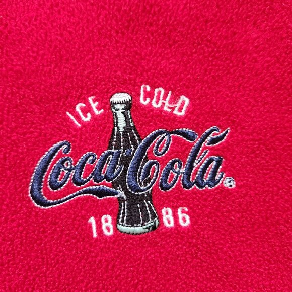 Vintage Coca Cola Red Soft Sweater - Picture 7 of 12